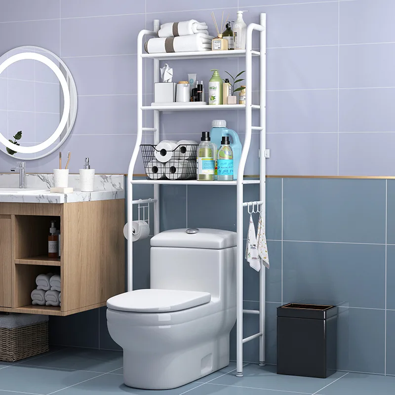 Rack Closestool T1 rangement pour serviettes, support à trois couches,  d'accessoires pour la